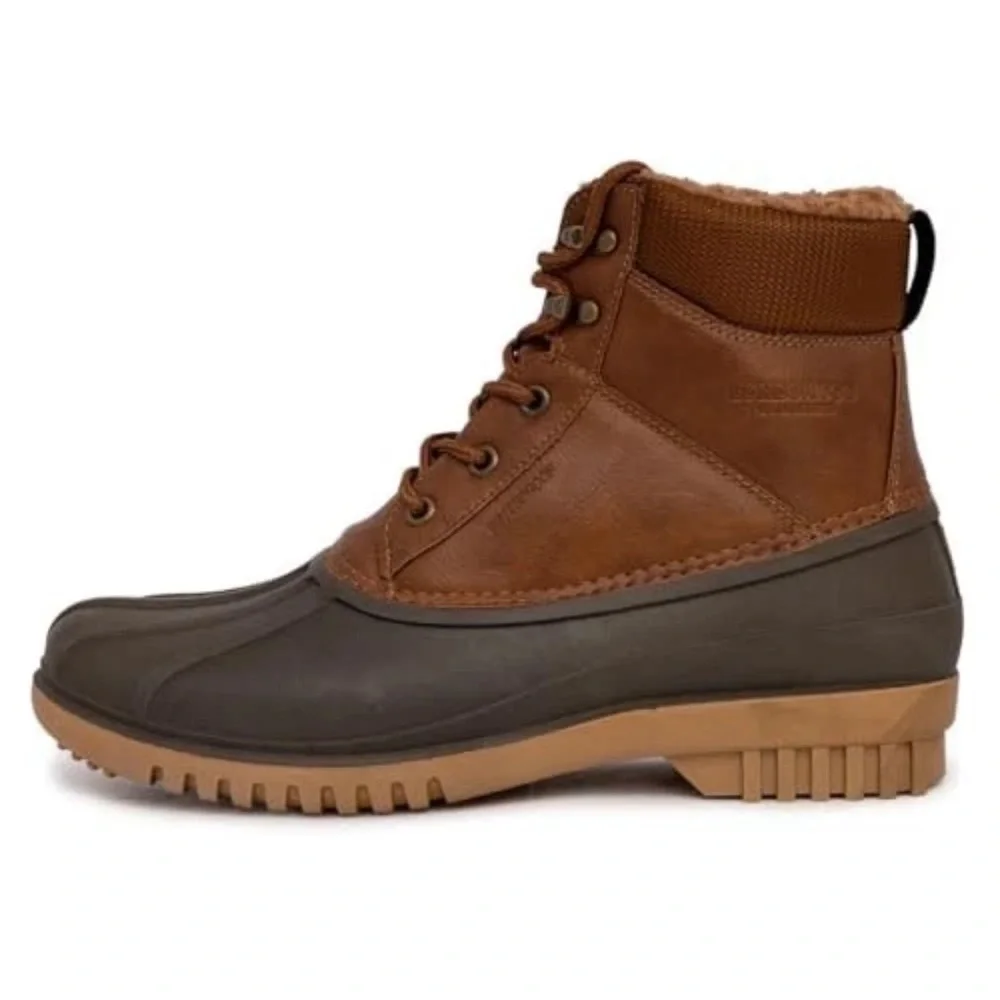 London Fog Aspen Men’s Duck Waterproof Boots Size 11